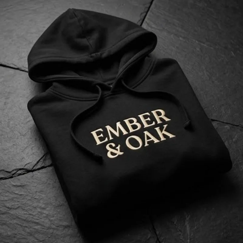 Branded hoodie